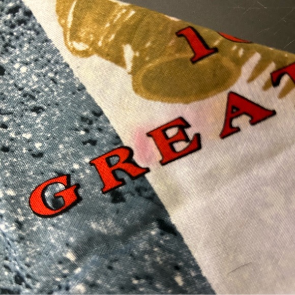 Cool Vintage Harley Davidson 100th Anniversary Bandanna with engine cut-out - Picture 12 of 16